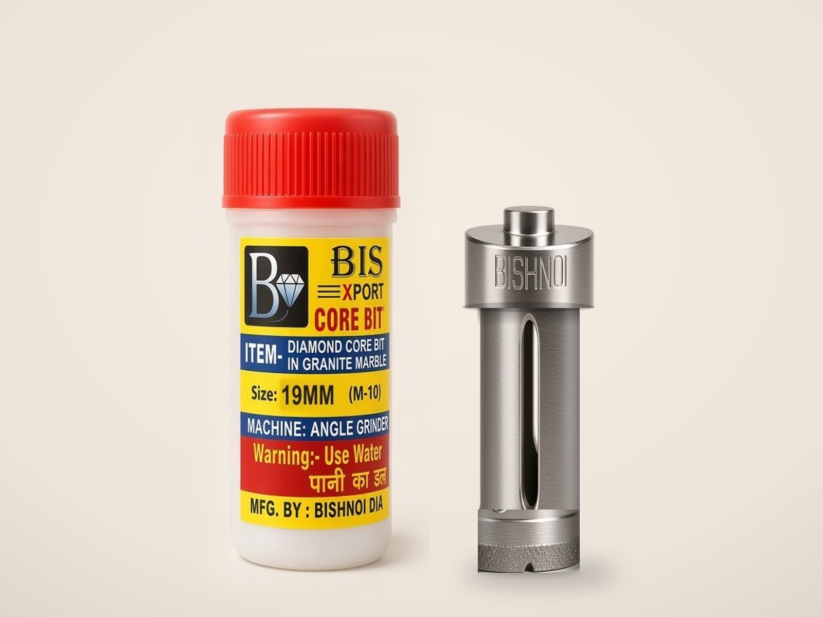 Bishnoi 19 mm diamond core bit